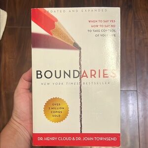"Boundaries" book by Dr. Henry Cloud and Dr. John Townsend - NYT Best Seller